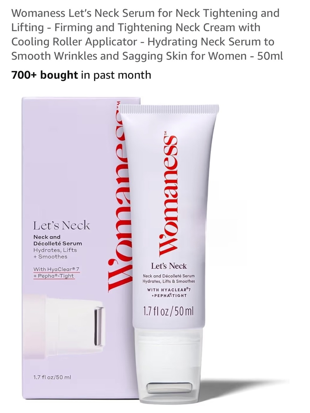 Let's Neck Neck & Décolleté Serum — Light Lavender